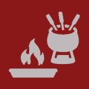 Fleisch-Fondue, Tischgrill und Grillplatte